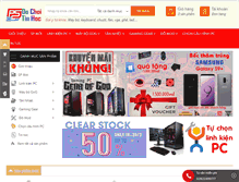 Tablet Screenshot of dochoitinhoc.com